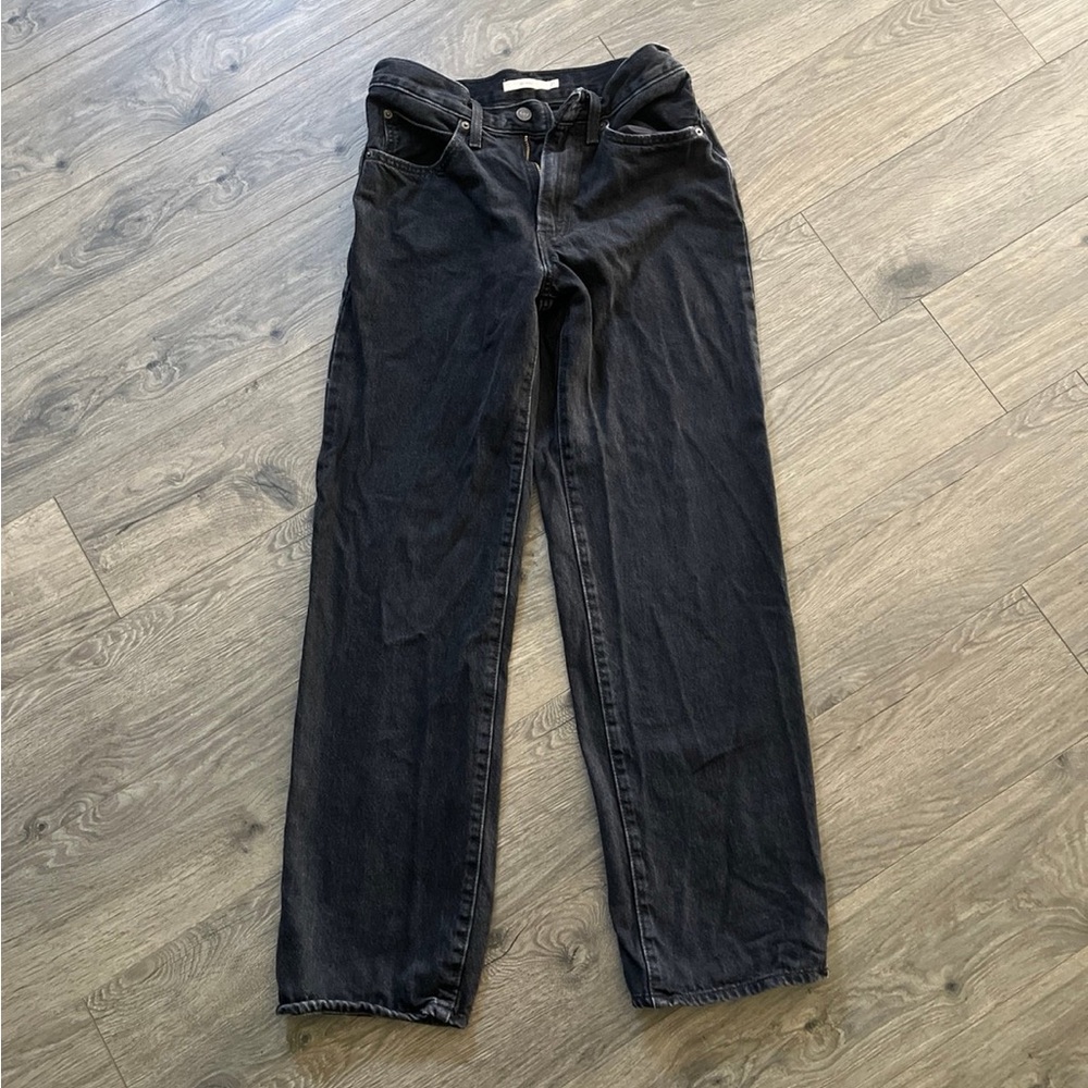 Levi's Black Flare & Wide Leg Jeans